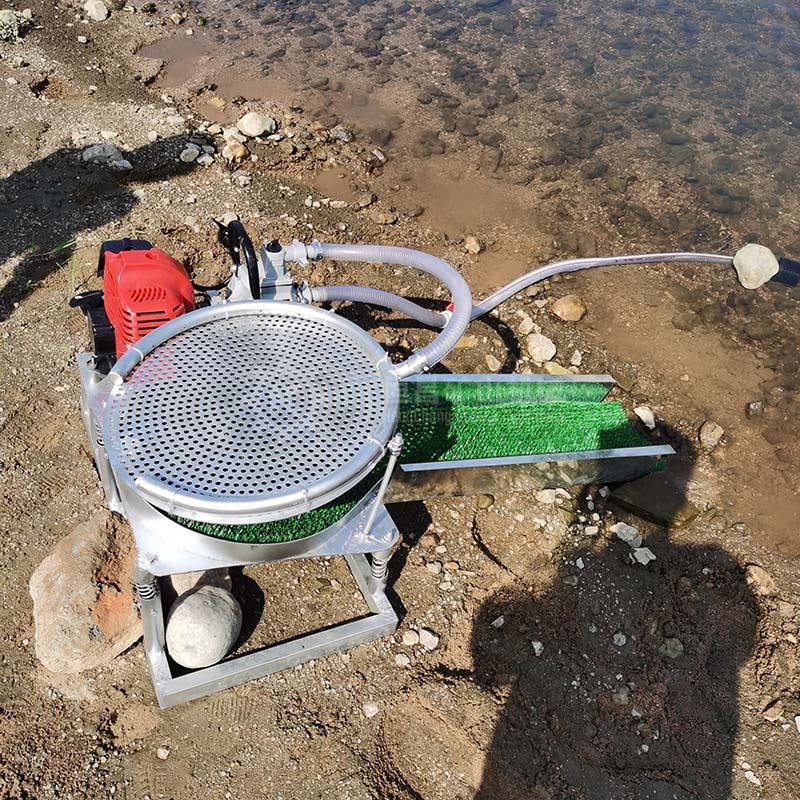 JXQ型無動力曲面渦流淘金機  Non-power surface edd